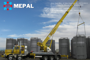 Unit armada rental crane palembang PT Mepal